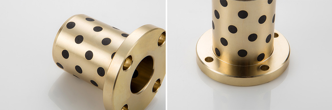 帶孔圓法蘭石墨銅套 帶孔圓法蘭石墨銅套